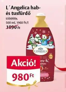 EcoFamily L'Angelica hab- és tusfürdő ajánlat