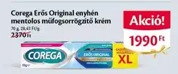 EcoFamily Corega Erős Original enyhén mentolos műfogsorrögzítő krém ajánlat