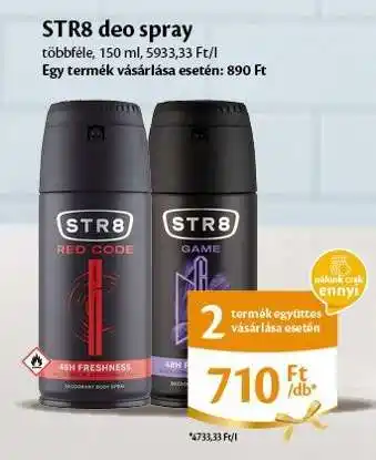 EcoFamily STR8 DEO SPRAY ajánlat