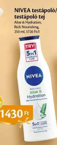 EcoFamily Nivea testápoló/testápoló tej ajánlat
