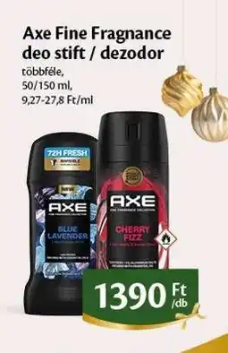 EcoFamily Axe Fine Fragrance deo stift / dezodor ajánlat