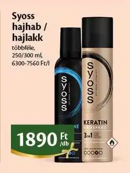 EcoFamily Syoss hajhab / hajlakk ajánlat