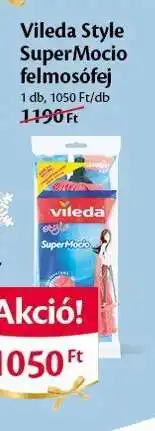 EcoFamily Vileda Style SuperMocio felmosófej ajánlat