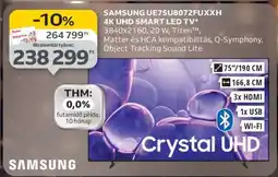 Auchan SAMSUNG UE75U8072FUXXH 4K UHD SMART LED TV ajánlat