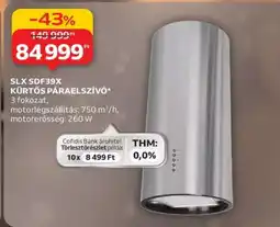 Auchan SLX SDF39X KÜRTŐS PÁRAELSZÍVÓ ajánlat