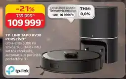 Auchan TP-LINK TAPO RV30 PORSZÍVÓ ajánlat