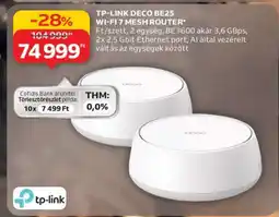 Auchan TP-LINK DECO BE25 WI-FI 7 MESH ROUTER ajánlat