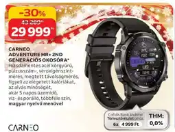 Auchan CARNEO ADVENTURE HR+ 2ND GENERÁCIÓS OKOSÓRA ajánlat