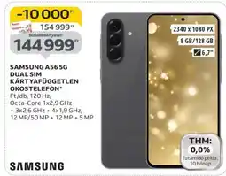 Auchan SAMSUNG A56 5G DUAL SIM KÁRTYAFÜGGETLEN OKOSTELEFON ajánlat