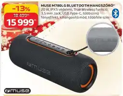 Auchan MUSE M780LG Bluetooth Hangszóró ajánlat