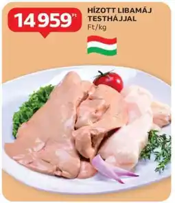 Auchan Hízott libamáj testhájjal ajánlat