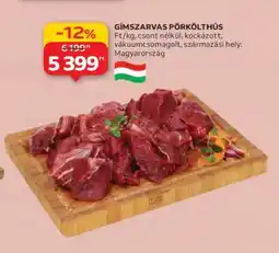 Auchan Gímszarvas pörkölt hús ajánlat