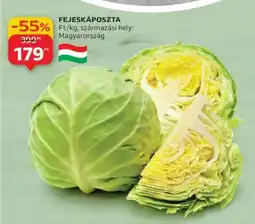 Auchan Fejeskáposzta ajánlat