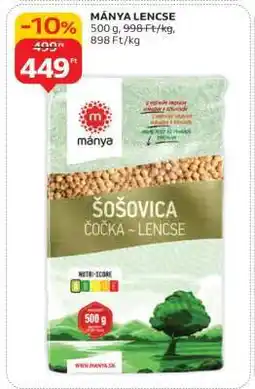 Auchan Mánya Lencse ajánlat