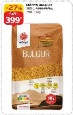 Auchan Mánya Bulgur ajánlat