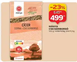 Auchan Mánya Csicseriborsó ajánlat