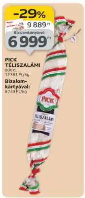 Auchan PICK Téliszalámi ajánlat