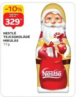 Auchan Nestlé Tejcsokoládé Mikulás ajánlat