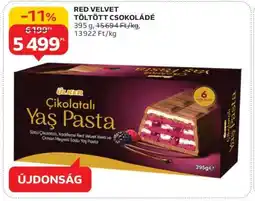 Auchan RED VELVET TÖLTÖTT CSOKOLÁDÉ ajánlat
