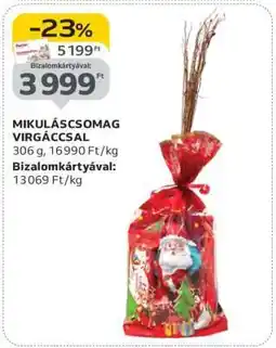 Auchan MIKULÁCSCSOMAG VIRGÁCCSAL ajánlat