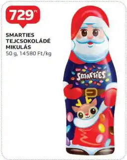 Auchan SMARTIES TEJCSOKOLÁDÉ MIKULÁS ajánlat