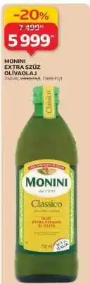 Auchan MONINI Extra szűz olívaolaj ajánlat