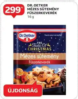 Auchan DR. OETKER MÉZES SÜTEMÉNY FŰSZERKEVERÉK ajánlat