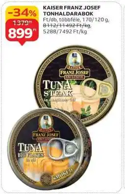 Auchan KAISER FRANZ JOSEF TONHALDARABOK ajánlat