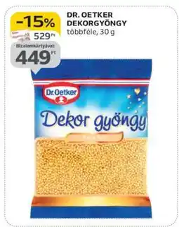 Auchan Dr. Oetker Dekorgyöngy ajánlat