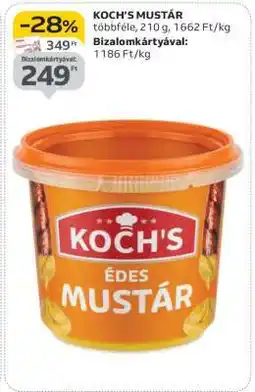 Auchan Koch's mustár ajánlat
