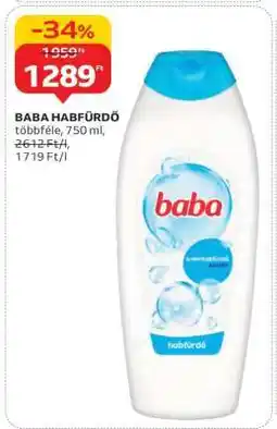 Auchan Baba habfürdő ajánlat