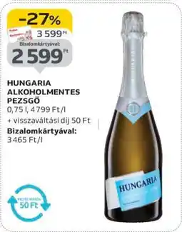 Auchan HUNGARIA ALKOHOLMENTES PEZSGŐ ajánlat