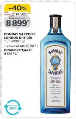 Auchan BOMBAY SAPPHIRE London Dry Gin ajánlat
