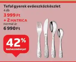 Auchan Tefal gyerek evőeszközkészlet ajánlat