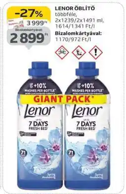Auchan LENOR Öblítő ajánlat