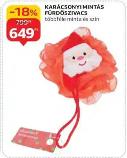 Auchan KARÁCSONYI MINTÁS FÜRDŐSZIVACS ajánlat