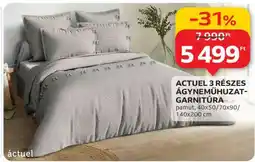Auchan ACTUEL 3 RÉSZES ÁGYNEMŰHUZAT-GARNITÚRA ajánlat
