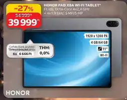 Auchan HONOR PAD X8A WI-FI TABLET ajánlat