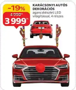 Auchan KARÁCSONYI AUTÓS DEKORÁCIÓS ajánlat