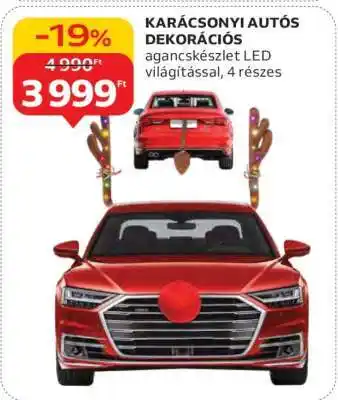 Auchan KARÁCSONYI AUTÓS DEKORÁCIÓS ajánlat