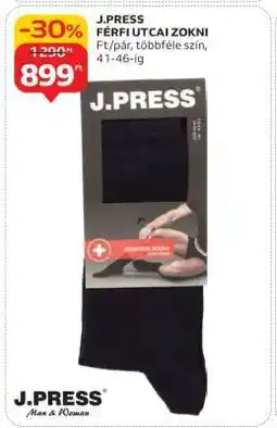 Auchan J.PRESS FÉRFI UTCAI ZOKNI ajánlat