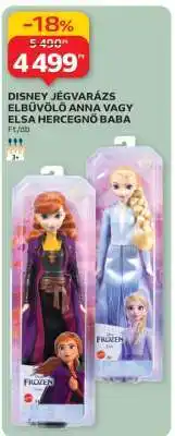 Auchan Disney Jégvarázs Elbűvölő Anna vagy Elsa Hercegnő Baba ajánlat