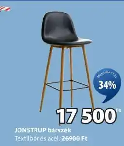 JYSK JONSTRUP bárszék ajánlat