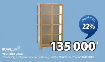 JYSK VESTERBY vitrin ajánlat