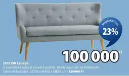 JYSK SVELVIK kanapé ajánlat