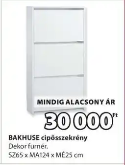 JYSK BAKHUSE cipősszekrény ajánlat