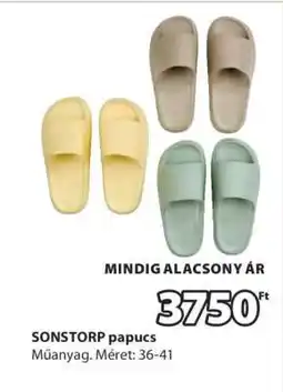 JYSK SONSTORP papucs ajánlat