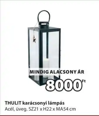 JYSK THULIT karácsonyi lámpás ajánlat