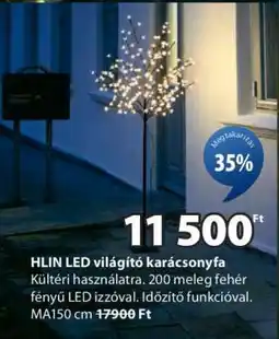 JYSK HLIN LED világító karácsonyfa ajánlat