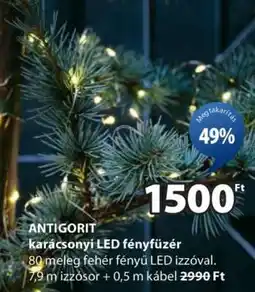 JYSK ANTIGORIT karácsonyi LED fényfüzér ajánlat